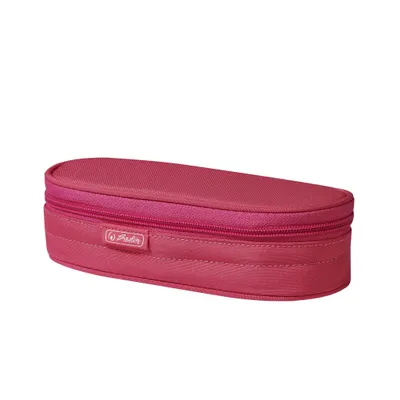 Produktbild von Herlitz 50022922, Weiches Federmäppchen, Polyester, Pink, Einfarbig, Reißverschluss, Kind