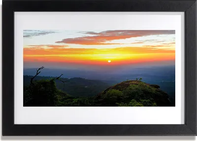 Produktbild von Bild 30x20 MDF-Rahmen Wandkunst Wald Landschaft Natur