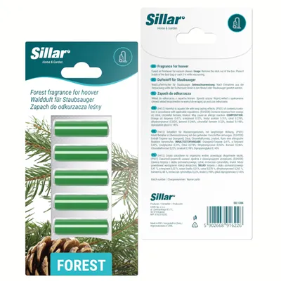Produktbild von Sillar Staubsaugerduft Wald 5 Stück Duftstäbchen Forest Lufterfrischer