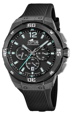 Produktbild von Lotus 18975/3 Herrenuhr Chronograph Schwarz
