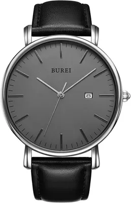 Produktbild von Elegante nordische Herrenuhr Klassisches Design Komfortables Mesh-Armband Datumsanzeige Quarzwerk Wasserdicht 30m Geschenkbereit