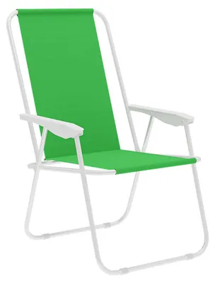 Produktbild von Gepolsterte Campingstuhl Marbueno grün 59 x 83 x 51 cm