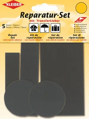 Produktbild von KLEIBER Flicken-Reparatur-Set grau