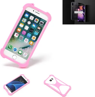 Produktbild von K-S-Trade Handy Hülle kompatibel mit UMIDIGI A3 Schutz Hülle Bumper Silikon Schutz Hülle Cover Case Silikoncase Silikonbumper TPU Softcase