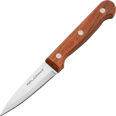 Produktbild von Gemüsemesser EDELSTAHL Obstmesser Schälmesser Küchenmesser Messer FLORINA 7 cm