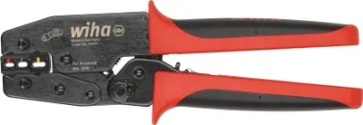 Produktbild von Crimpwerkzeug 45957 (schwarz/rot, 0,5 bis 6mm²)