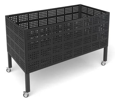 Immagine prodotto di LogistSystem Carrello mobile per il trasporto di palloni sportivi 120x60x80 cm - Antracite lucido