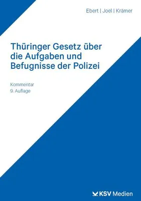 Image de Thüringer Gesetz über die Aufgaben und Befugnisse der Polizei