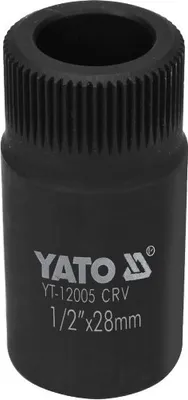 Produktbild von YATO Steckschlüsseleinsatz Vorkammer YT-12005 58mm Chrom-Vanadium-Stahl