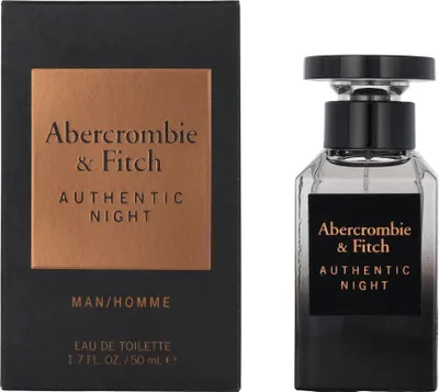 Produktbild von Abercrombie & Fitch Authentic Night Men Edt Spray