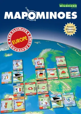 Obrázek produktu pro Mapspel: Evropa – Strategická karetní hra pro děti