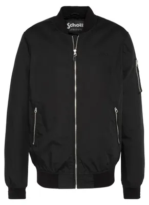 Zdjęcie produktu dla Kurtka bomberka Schott NYC dla mężczyzn, model Cabers-Black-L, czarna, rozmiar L