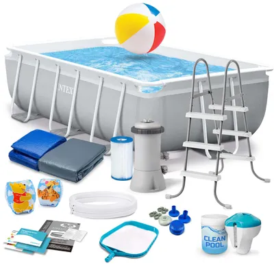 Obrázok produktu pre Basen Ogrodowy Stelaňľowy 300 X 175 X 80 Cm Zestaw 18W1 Intex 26784