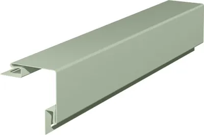 Zdjęcie produktu dla VILO Narożnik zewnętrzny SV-12 – profil do sidingu i podsufitki dachowej – długość 3,05 m – odporny na warunki atmosferyczne – PVC – bezobsługowy – 1 sztuka – jasnozielony