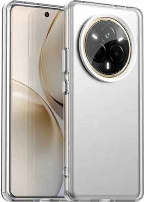 Produktbild von Handyhülle für Realme 14 Pro 5G Schlank Durchscheinend Matt Stoßfest Schutzhülle Weiß