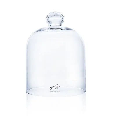 Produktbild von 12er Set Glashauben, Käseglocken Glas D. 14cm H. 18,5cm Sandra Rich