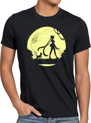 Produktbild von style3 Sailor Mondschein Herren T-Shirt mondstein luna mars planet anime