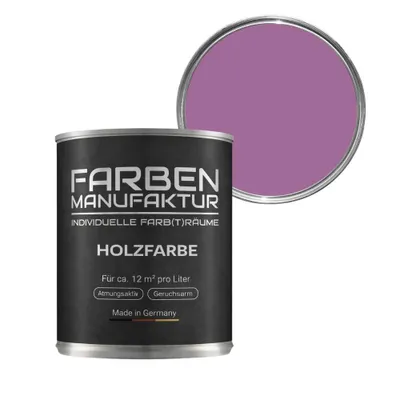 Produktbild von Holzfarbe Wetterschutzfarbe Holzlack Holzschutzlack Trendfarbe 2L - Veilchen lila violett