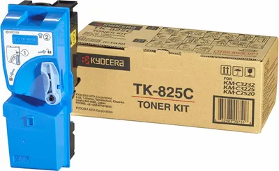 Zdjęcie produktu dla KYOCERA TK-825C, 7000 stron(y), Cyjan, 1 szt.