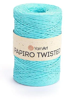 Obrázek produktu pro YarnArt Papiro Twisted příze 100 g / 200 m - barva 1304 azurová - papírová příze