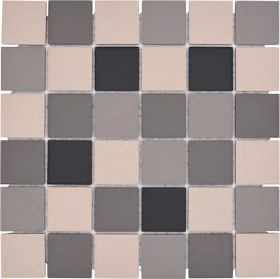 Produktbild von Keramikmosaik CU 213 grau/beige 29,1x29,1 cm