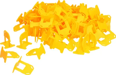 Image de KOTARBAU® Aide au nivellement pour carrelage Pattes de traction 1 mm Jeu de 500 pièces