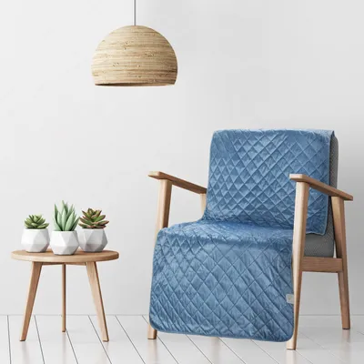 Produktbild von Steppdecke LUIZ 5 blau 70x160 cm blau