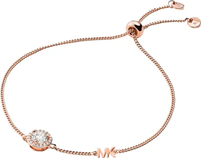 Obrázek produktu pro Michael Kors Dámský náramek Silver Rose Gold Zirconia MKC1206AN791