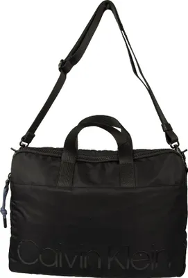 Immagine prodotto di Borsa porta computer CK CALVIN KLEIN messanger con manici e tracolla articolo K50K504647 TRAIL SLIM LAPT cm 38 x 27 x 6 (circa), UNICA - ONE SIZE, Poliuretano 100%
