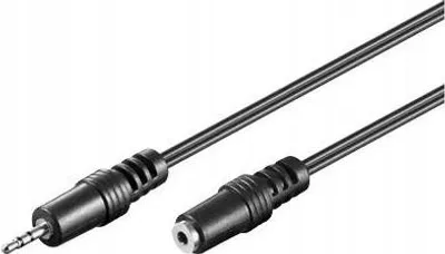 Immagine prodotto di Microconnect Audio 2.5mm M / F - 2M 2m 2.5mm 2.5mm Schwarz (33723)