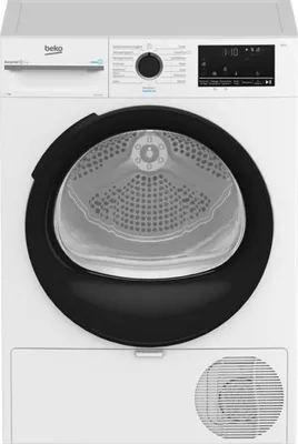 Produktbild von BEKO b300 D3H27493W Wärmepumpentrockner – 7 kg – Induktion – L60 cm –  – Feuchtigkeitssensor – weiß