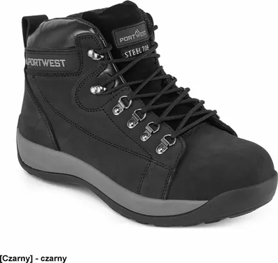 Obrázok produktu pre Portwest FW31 Steelite mid-cut topánky SB HRO Black veľkosť 38