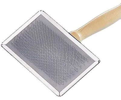 Zdjęcie produktu dla Szczotka do skubania Nobby Nature Line bardzo duża, 12 x 7,5 cm