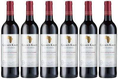 Obrázek produktu pro Golden Kaan Cabernet Sauvignon červené víno z Jižní Afriky suché 750ml 6 balení