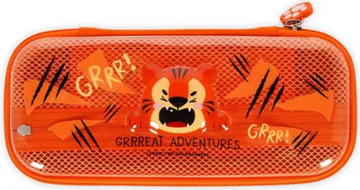 Produktbild von Legami Pencil Case Wonderwow Tiger, Mäppchen, Federmäppchen, Etui Stifte, PCR0004