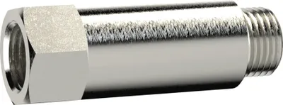 Produktbild von Riegler Verlängerungsstück, lang, G 1/4 a., G 1/4 i., SW17, MS v., L=35mm
