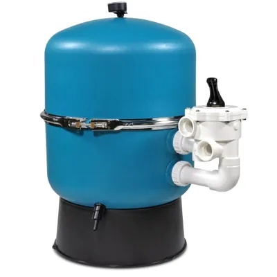 Produktbild von Sandfilterbehälter Ø 500 mm 2-tlg. inkl. 6-Wege-Side-Mount Ventil