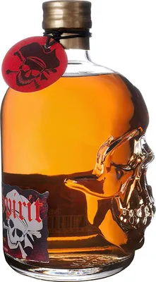Produktbild von Sea Wolf Spirit - Spiced Rum 35% Vol. Totenkopfflasche, 1 x 0,5l