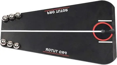 Image de Accessoire d'entraînement Plus - Appareil d'entraînement au golf pour le putting et l'alignement, accessoire d'entraînement pour l'intérieur et l'extérieur.