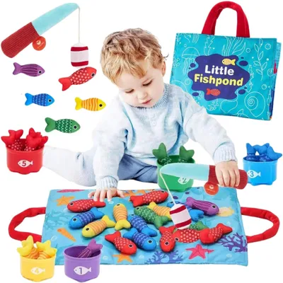 Image de Woopie Little Fisherman's Set Apprentissage Compter 22 Pièces