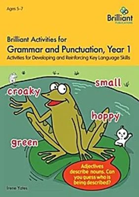Obrázok produktu pre Brilliant Activities for Grammar and Punctuation, Year 1