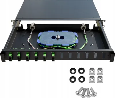 Obrázok produktu pre Optický prepínač RACK 19" 1U zásuvka pre RACK 12xSC Duplex