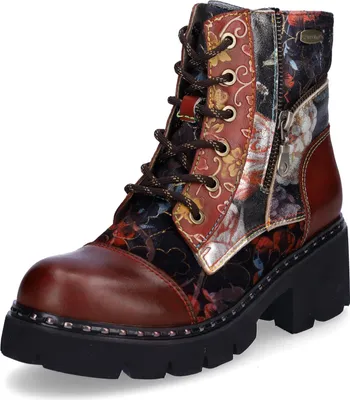 Produktbild von Laura Vita Damen Schnürboot rot