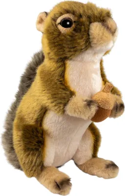 Image de Carl Dick Écureuil avec gland, environ 20 cm, peluche, animal en tissu, doudou 3768