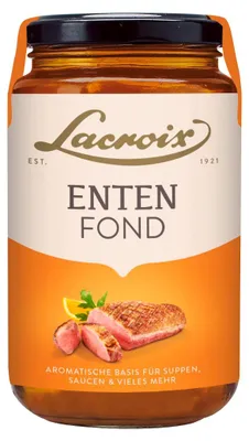 Zdjęcie produktu dla Lacroix wywar z kaczki do zup i sosów słoik 400ml