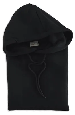 Produktbild von LINNICK Uni Kapuzenpullover – Schwarz – Größe M – weicher Fleece – Känguru-Tasche