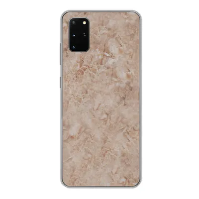 Produktbild von MuchoWow® Handyhülle Schutzhülle Hülle für Samsung Galaxy S20 Plus Marmor - Braun - Muster Silikon Softcase Handy Hülle - Hartschale