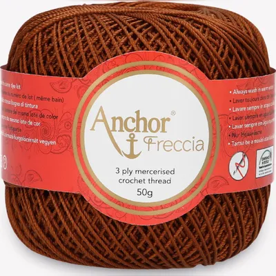 Produktbild von Anchor Freccia 6 – Feines Baumwollgarn für Häkelprojekte (Color 00294)