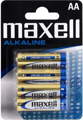 Produktbild von Maxell Alkaline Ace LR6, Einwegbatterie, Alkali, 1,5 V, 4 Stück(e), AA