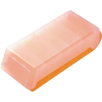 Immagine prodotto di file di flashcard helit BeeBox, A7, parte inferiore: arancione-traslucido